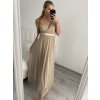 Šaty dlouhé letní bez rukávu dámské (S/M ONE SIZE) ITALSKÁ MÓDA IMPSH223670/DR