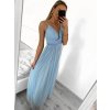 Šaty dlouhé letní bez rukávu dámské (S/M ONE SIZE) ITALSKÁ MÓDA IMPSH223670/DR