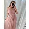 Šaty dlouhé letní bez rukávu dámské (S/M ONE SIZE) ITALSKÁ MÓDA IMPSH223670/DR
