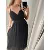 Šaty dlouhé letní bez rukávu dámské (S/M ONE SIZE) ITALSKÁ MÓDA IMPSH223670/DR