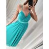 Šaty dlouhé letní bez rukávu dámské (S/M ONE SIZE) ITALSKÁ MÓDA IMPSH223670/DR (Velikost S/M/L, Barva béžová)