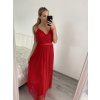 Šaty dlouhé letní bez rukávu dámské (S/M ONE SIZE) ITALSKÁ MÓDA IMPSH223670/DR