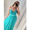 Šaty dlouhé letní bez rukávu dámské (S/M ONE SIZE) ITALSKÁ MÓDA IMPSH223670/DR