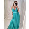 Šaty dlouhé letní bez rukávu dámské (S/M ONE SIZE) ITALSKÁ MÓDA IMPSH223670/DR