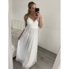 Šaty dlouhé letní bez rukávu dámské (S/M ONE SIZE) ITALSKÁ MÓDA IMPSH223670/DR (Velikost S/M/L, Barva béžová)