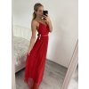Šaty dlouhé letní bez rukávu dámské (S/M ONE SIZE) ITALSKÁ MÓDA IMPSH223670/DR (Velikost S/M/L, Barva béžová)