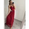 Šaty dlouhé letní bez rukávu dámské (S/M ONE SIZE) ITALSKÁ MÓDA IMPSH223670/DR