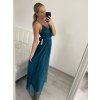 Šaty dlouhé letní bez rukávu dámské (S/M ONE SIZE) ITALSKÁ MÓDA IMPSH223670/DR
