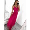 Šaty dlouhé letní bez rukávu dámské (S/M ONE SIZE) ITALSKÁ MÓDA IMPSH223670/DR (Velikost S/M/L, Barva béžová)