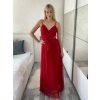 Šaty dlouhé letní bez rukávu dámské (S/M ONE SIZE) ITALSKÁ MÓDA IMPSH223670/DR (Velikost S/M/L, Barva béžová)