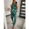 Souprava top a kalhoty icecool bez rukávu dámská (S/M/L ONE SIZE) ITALSKÁ MÓDA IMM22231/DR