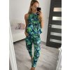 Souprava top a kalhoty icecool bez rukávu dámská (S/M/L ONE SIZE) ITALSKÁ MÓDA IMM22231/DR