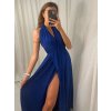 Šaty letní dlouhé na ramínka variabilní zavazování dámské (S/M/L/XL ONE SIZE) ITALSKÁ MÓDA IMM223000HG/DR