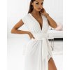 Šaty letní dlouhé na ramínka variabilní zavazování dámské (S/M/L/XL ONE SIZE) ITALSKÁ MÓDA IMM223000HG/DR