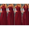 Šaty letní dlouhé na ramínka variabilní zavazování dámské (S/M/L/XL ONE SIZE) ITALSKÁ MÓDA IMM223000HG/DR