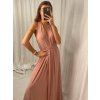 Šaty letní dlouhé na ramínka variabilní zavazování dámské (S/M/L/XL ONE SIZE) ITALSKÁ MÓDA IMM223000HG/DR