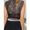 Tílko crop top krajkové bez rukávu dámské (S/M ONE SIZE) ITALSKÁ MÓDA IMPBB22O9638/DR