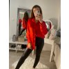 Košile oversize saténová  dlouhý rukáv dámská (S/M/L/XL ONE SIZE) ITALSKÁ MODA IMD22794/DR (Velikost S/M/L, Barva bílá)