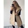 Vesta bez rukávu dámská (S/M/L ONE SIZE)ITALSKá MóDA IM4221200/DR