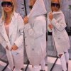 Svetr pletený prodloužený zapínací dlouhý rukáv dámský (M/L/XL ONE SIZE) ITALSKÁ MÓDA IMD22726/DR (Velikost M/L, Barva Černá)