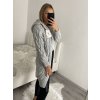 Cardigan pletený dlouhý rukáv dámský (S/M/L ONE SIZE) ITALSKÁ MÓDA IM4221044/DR
