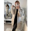 Cardigan pletený dlouhý rukáv dámský (S/M/L ONE SIZE) ITALSKÁ MÓDA IM4221044/DR