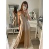 Šaty letní dlouhé na ramínka dámské (S/M ONE SIZE) ITALSKÁ MÓDA IMPBB22A11017/DR