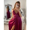 Šaty letní dlouhé na ramínka dámské (S/M ONE SIZE) ITALSKÁ MÓDA IMPBB22A11017/DR