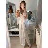 Šaty letní dlouhé na ramínka dámské (S/M ONE SIZE) ITALSKÁ MÓDA IMPBB22A11017/DR