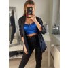 Kalhoty elegantní dlouhé dámské (S-XL) ITALSKÁ MÓDA IMM22MS12085C/DR