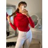 Svetr úpletový rolák dlouhý rukáv dámský (S/M ONE SIZE) ITALSKÁ MÓDA EXTRA ME IMM22FD5813/DR (Velikost S/M/L, Barva hnědá camel)
