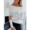 Svetr úpletový rolák dlouhý rukáv dámský (S/M ONE SIZE) ITALSKÁ MÓDA EXTRA ME IMM22FD5813/DR (Velikost S/M/L, Barva hnědá camel)