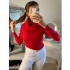 Svetr úpletový rolák dlouhý rukáv dámský (S/M ONE SIZE) ITALSKÁ MÓDA EXTRA ME IMM22FD5813/DR (Velikost S/M/L, Barva hnědá camel)