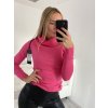 Svetr úpletový rolák dlouhý rukáv dámský (S/M ONE SIZE) ITALSKÁ MÓDA EXTRA ME IMM22FD5813/DR (Velikost S/M/L, Barva hnědá camel)