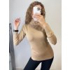 Svetr tenký s rolákem dlouhý rukáv třpytivý dámský (S/M ONE SIZE) ITALSKÁ MÓDA  IMM22FD5851/DR (Velikost S/M/L, Barva růžová)