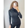 Svetr tenký s rolákem dlouhý rukáv třpytivý dámský (S/M ONE SIZE) ITALSKÁ MÓDA  IMM22FD5851/DR