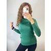 Svetr tenký s rolákem dlouhý rukáv třpytivý dámský (S/M ONE SIZE) ITALSKÁ MÓDA  IMM22FD5851/DR