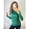 Svetr tenký s rolákem dlouhý rukáv třpytivý dámský (S/M ONE SIZE) ITALSKÁ MÓDA  IMM22FD5851/DR