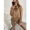 Tunika teplá s rolákem dlouhý rukáv dámský (S/M/L ONE SIZE) ITALSKÁ MÓDA IMM22H1436/DR