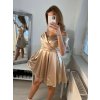 Šaty elegantní  bez rukávu dámské (S/M ONE SIZE) ITALSKÁ MÓDA IMPLS22B22947/DR