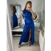 Šaty plesové dlouhé elegantní bez rukávu dámské (S/M ONE SIZE) ITALSKÁ MÓDA IMPBB22B22876/DR (Velikost S/M/L, Barva Černá)