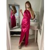 Šaty plesové dlouhé elegantní bez rukávu dámské (S/M ONE SIZE) ITALSKÁ MÓDA IMPBB22B22876/DR (Velikost S/M/L, Barva Černá)