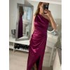 Šaty plesové dlouhé elegantní bez rukávu dámské (S/M ONE SIZE) ITALSKÁ MÓDA IMPBB22B22876/DR (Velikost S/M/L, Barva Černá)