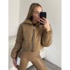 Bunda dlouhý rukáv dámská (S/M ONE SIZE) ITALSKá MóDA IM322399/DR (Velikost S/M/L, Barva Černá)