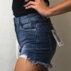Kraťasy riflové krátké dámské (XS-XL) M.SARA MSR21G3780-2/DR