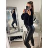 Svetr pletený s rolákem dlouhý rukáv dámské (S/M ONE SIZE) ITALSKÁ MÓDA IMWAA223632/DRU (Velikost S/M/L, Barva béžová)