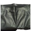 Legíny dlouhé eko koženkové zateplené dámské (S-XL) ITALSKÁ MÓDA IMM22FD6856 (Velikost S, Barva Černá)