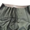 Legíny dlouhé koženkové zateplené  dámské (S-XL) ITALSKÁ MÓDA IMM22FD6872-2/DR (Velikost S, Barva hnědá camel)