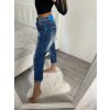 Kalhoty Rifle jeans baggy nízký sed dámské (36-40) ITALSKá MóDA IM522H152B/DR (Velikost 36, Barva _barva viz foto)