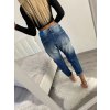 Kalhoty Rifle jeans baggy nízký sed dámské (36-40) ITALSKá MóDA IM522H152B/DR